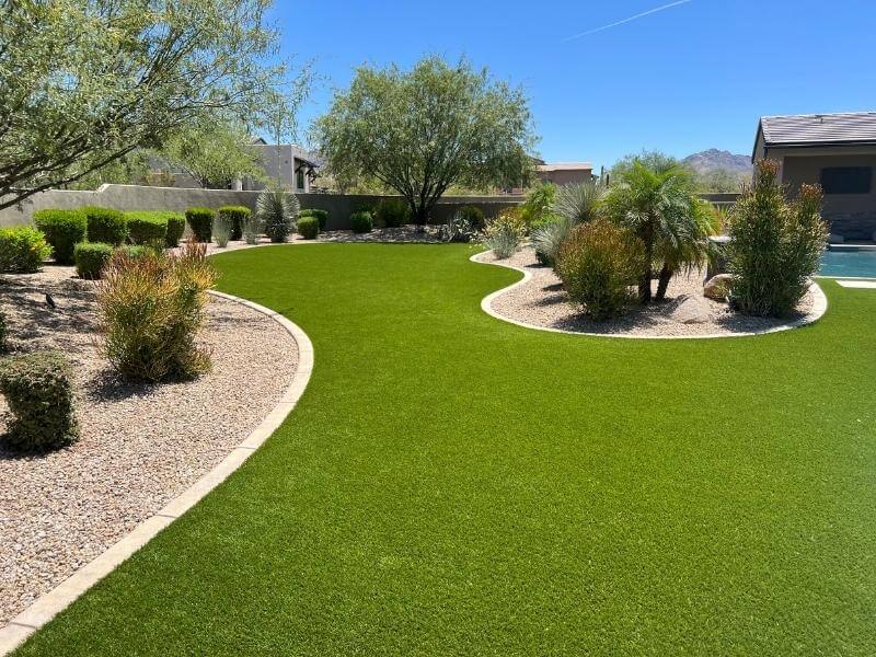 Yard example after